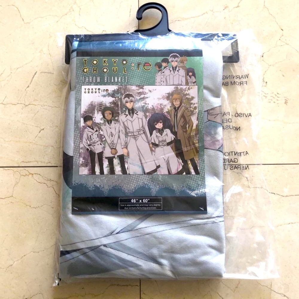 Tokyo Ghoul:re Anime Throw Blanket